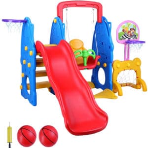 LAZY BUDDY 5 in 1 Toddler Playground