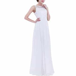Acsuss Crochet Lace Gown 