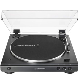 Audio-Technica At-Lp60Xbt-Bk Fully Automatic Wireless Belt-Drive Turntable