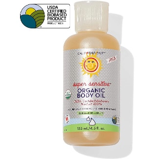 California Baby Super Sensitive Certified Organic Body Oil
