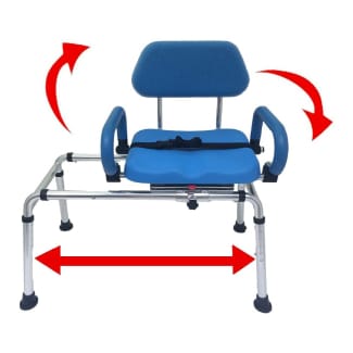 Carousel Sliding Transfer Bench
