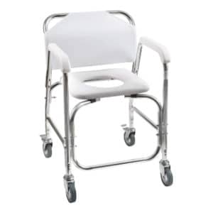DMI Rolling Shower and Commode Transport Chair