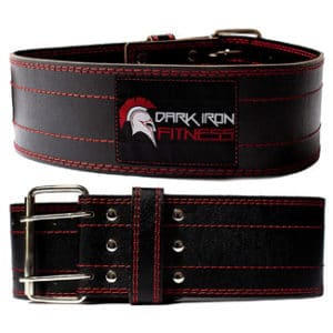 Dark Iron Fitness Genuine Leather Pro Belt