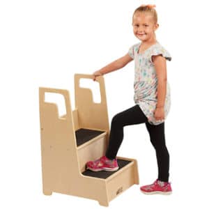 Non-Slip Step Stool with Support Handles