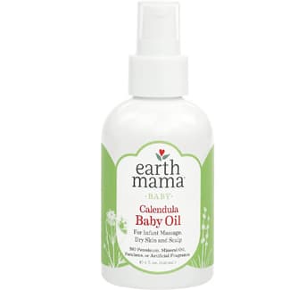 Earth Mama Calendula Baby Oil For Infant Massage