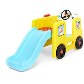 Little Tikes Bus Climber And Slide With Interactive Musical Dashboard