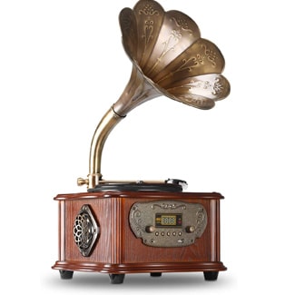 Lugulake Retro Turntable