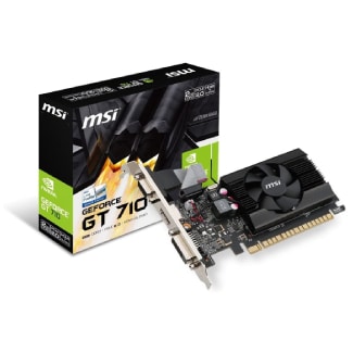 Msi Gaming Geforce Gt With Single Fan Low Profile Graphics Card