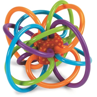 Manhattan Toy Winkel Rattle &Amp; Sensory Teether Toy