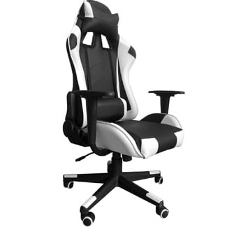 Gaming Chair With Headrest And Lumbar Support