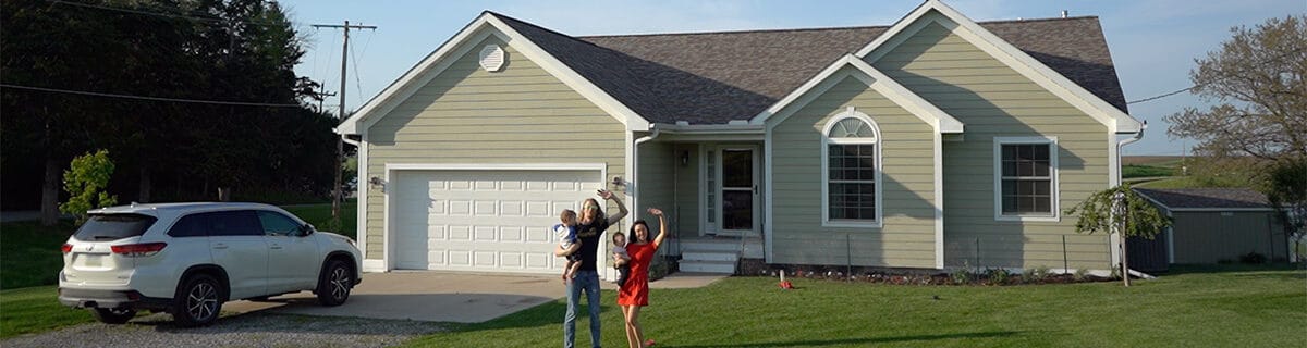 Our family home in iowa