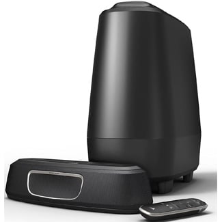 Polk Audio Magnifi Mini Home Theater Surround Sound Bar | Works With 4K And Hd Tvs | Compact System With Big Sound | Wireless Subwoofer Included