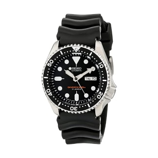 Seiko Skx007J1 Analog Japanese-Automatic Black Rubber Diver’s Watch