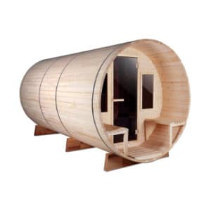 ALEKO 8-Person White Pine Outdoor Steam Sauna