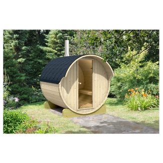 Allwood 4-Person Outdoor Dry Or Steam Sauna