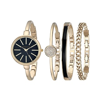Anne Klein Watch And Bangle Bracelet