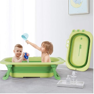 Foldable Toddler Bathtub (Multiple Colors)