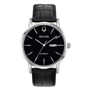 Bulova Classic Automatic Stainless Leather