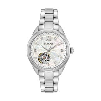Bulova Women's Automatic-Self-Wind Watch With Stainless-Steel Strap