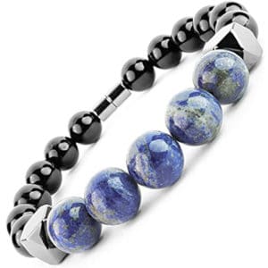 One Ion Keeper’s Lapis Tourmaline Energy Bracelet
