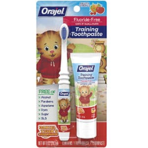 Orajel Daniel Tiger Toothbrush Set