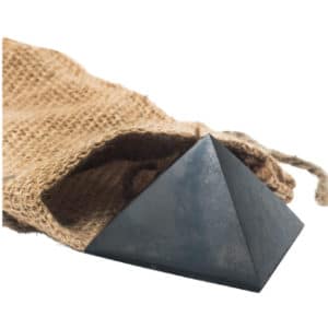 Wellness Hut Polished Shungite Pyramid