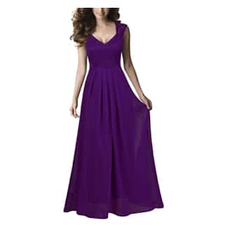 Rephyllis Women Sexy Vintage Party Wedding Bridesmaid Dress