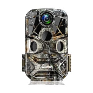 WiMiUS H8 Trail Camera WiFi【Upgraded】 24MP 1296P HD Hunting Game Trail Cam