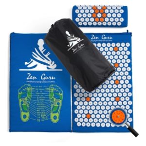 ZenGuru Acupressure Mat & Pillow Set