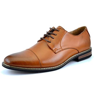 Dream Pairs Bruno Marc Moda Italy Men's Prince Classic Modern Formal Oxford Wingtip Lace Up Dress Shoes