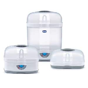 Chicco 3-in-1 Modular Baby Bottle, Pacifier, Pump Parts, etc. Sterilizer