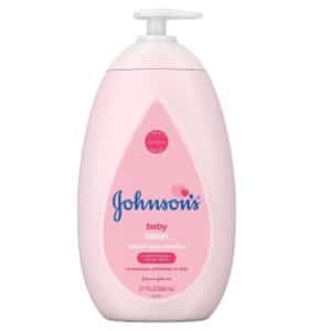 Johnson’s Moisturizing Pink Baby Lotion with Coconut Oil