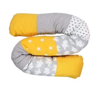 Pillow ULLENBOOM Elephant Checkered Toddler