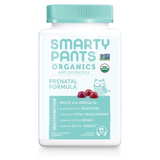 Smarty Pants Organics With Probiotics Prenatal Formula