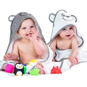 2 Pack Premium Baby Hooded Towels