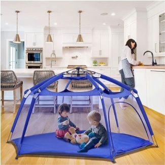 Alvantor Playpen Play Yard Space Canopy Fence