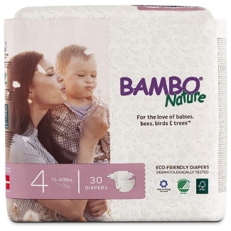 Bambo Nature Eco-Friendly Diapers For Sensitive Skin