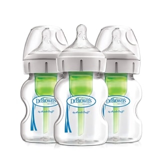 Dr. Brown's Options+ Wide-Neck Glass Baby Bottles