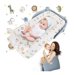 Baby Lounger, GORSETLE Portable Co-Sleeping Baby Nest