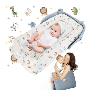 Baby Lounger, Gorsetle Portable Co-Sleeping Baby Nest