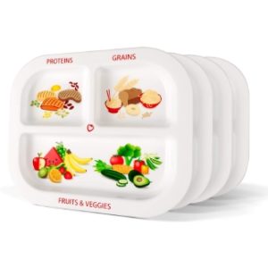 Health Beet Portion Plate for Kids