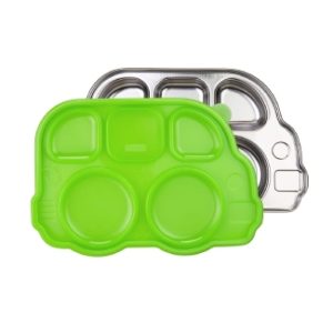 Innobaby Din Din Smart Stainless Divided Platter with Sectional Lid