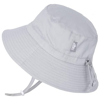 Jan &Amp; Jul Gro-With-Me Kids’ Cotton Bucket Sun-Hats With 50+ Upf Protection