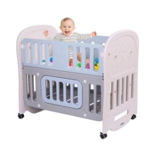 JOYMOR 6-in-1 Baby Bed Crib