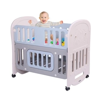 Joymor 6-In-1 Baby Bed Crib