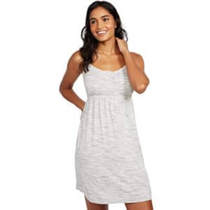 Motherhood Maternity Women’s Maternity Lace Trim Nursing Nightgown