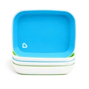 Munchkin Splash Toddler Plates (4 Pieces)