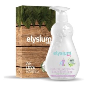 Premium Natural Baby Bottle Liquid Dish Soap by Elysium Eco World