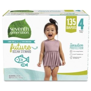 Seventh Generation Diapers for Sensitive Skin