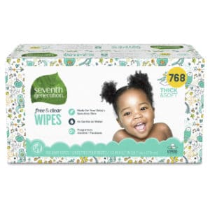 Seventh Generation Wipes Dispenser Clear